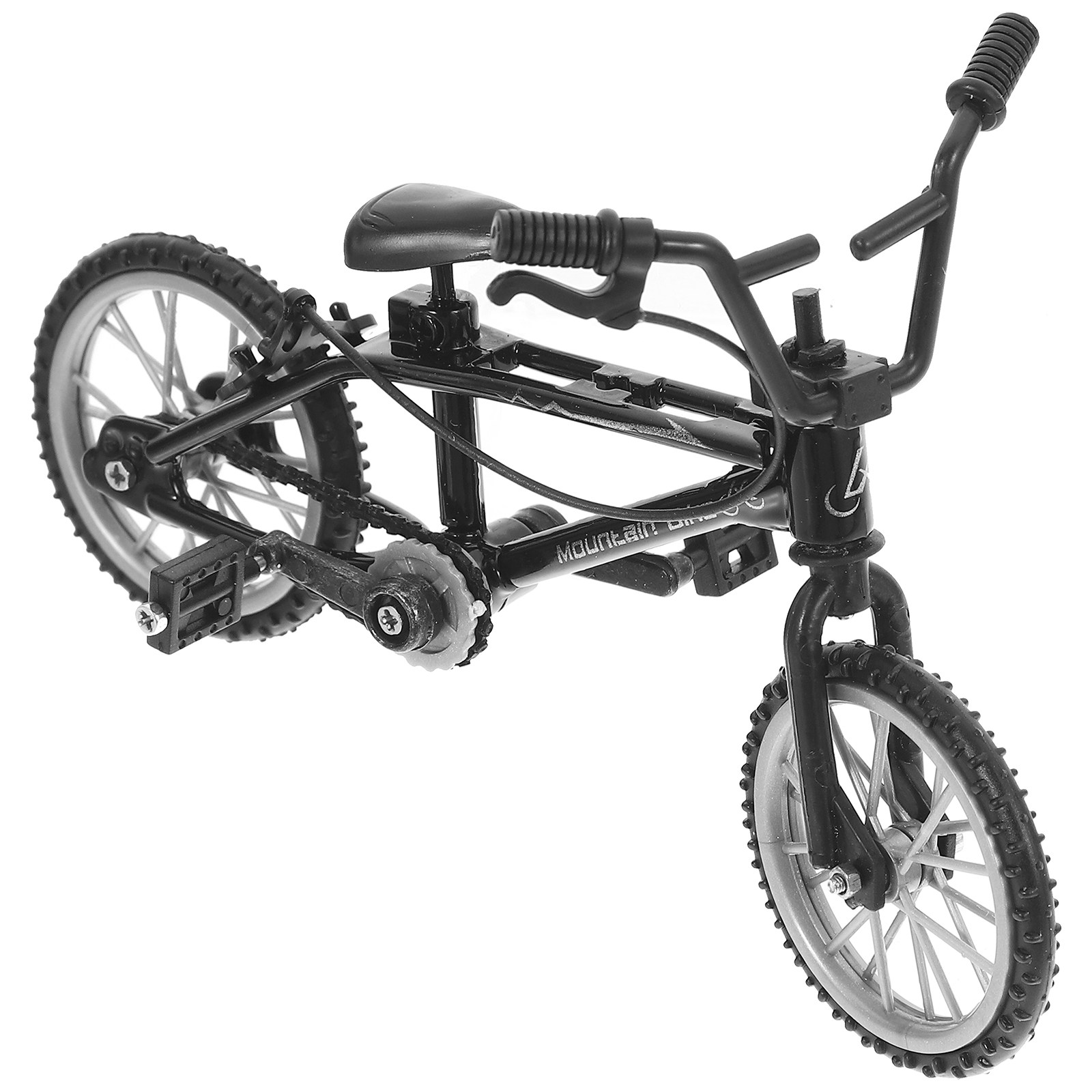 Mountain Biking Europe - Miniatur-Fahrradmodell aus Metall für Mikrolandschaftsdekoration, Foto-Requisite,