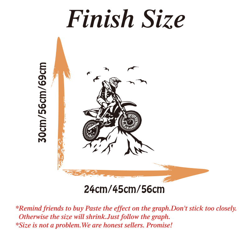 Dirt Bike Mountain Wandaufkleb – Mountain Biking Europe Bewertung und Preis